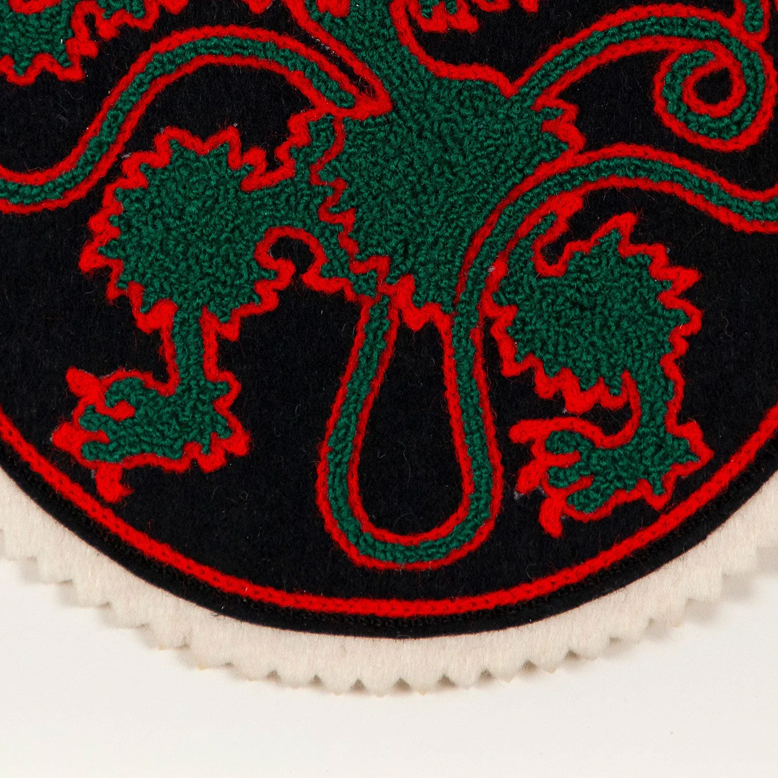GENERAL IDEA "OUROBOROS" CHENILLE CREST, 1988