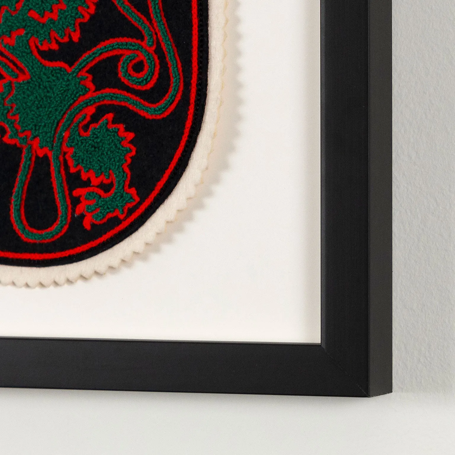 GENERAL IDEA "OUROBOROS" CHENILLE CREST, 1988