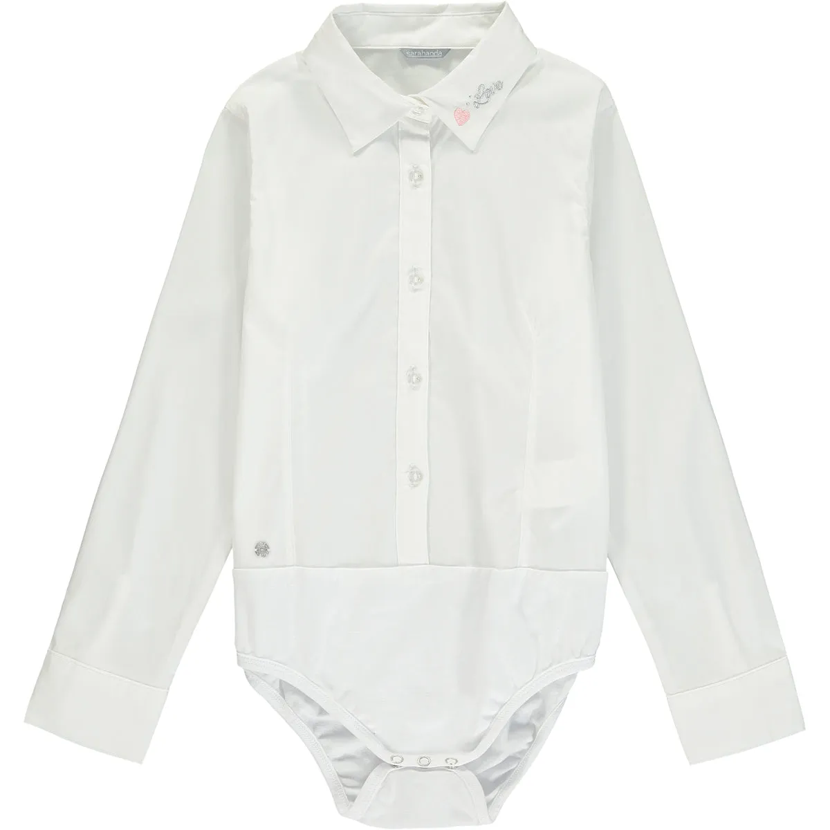 Girl Smart Shirt Bodysuit
