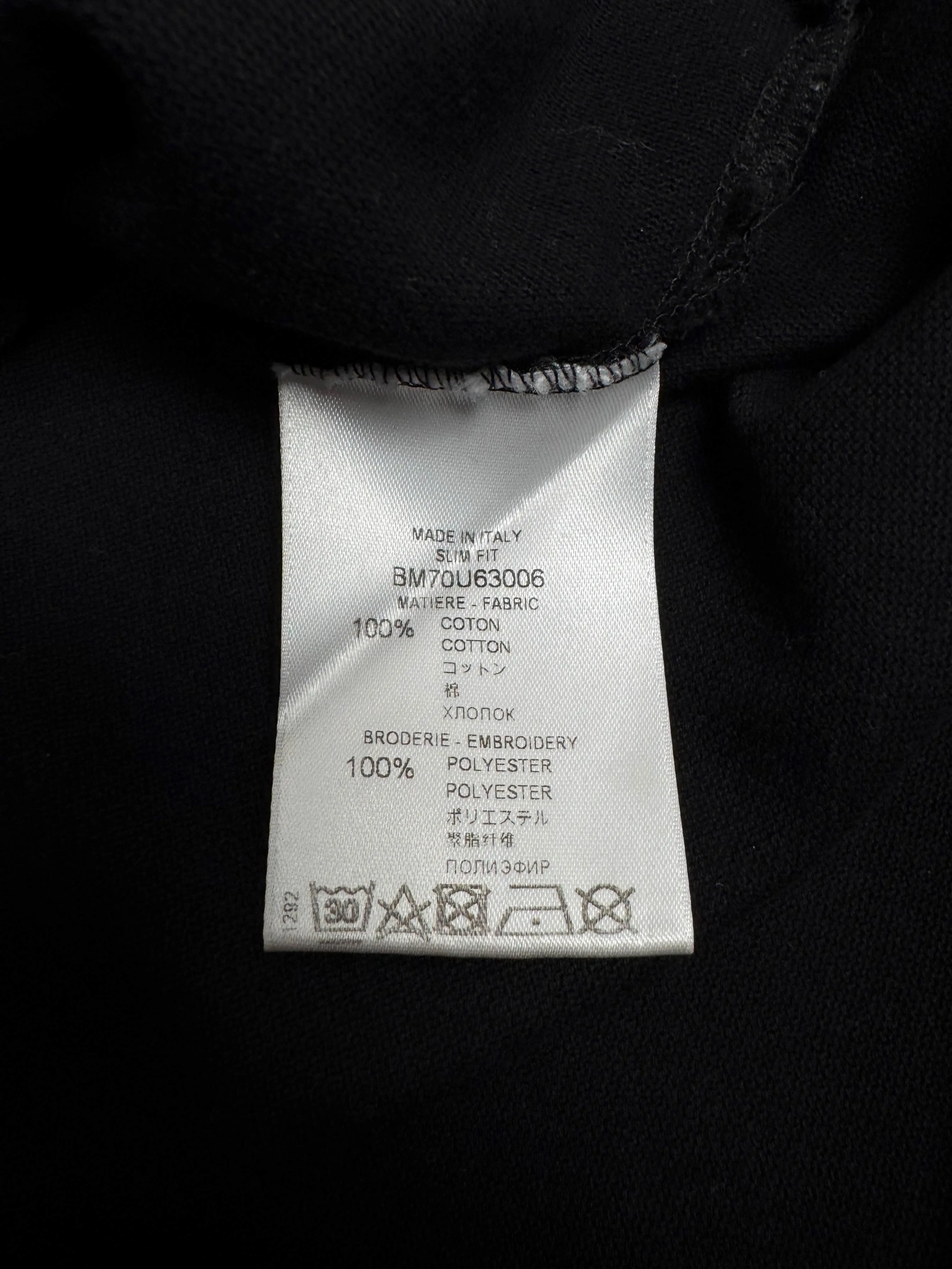 Givenchy Split Polo - Black