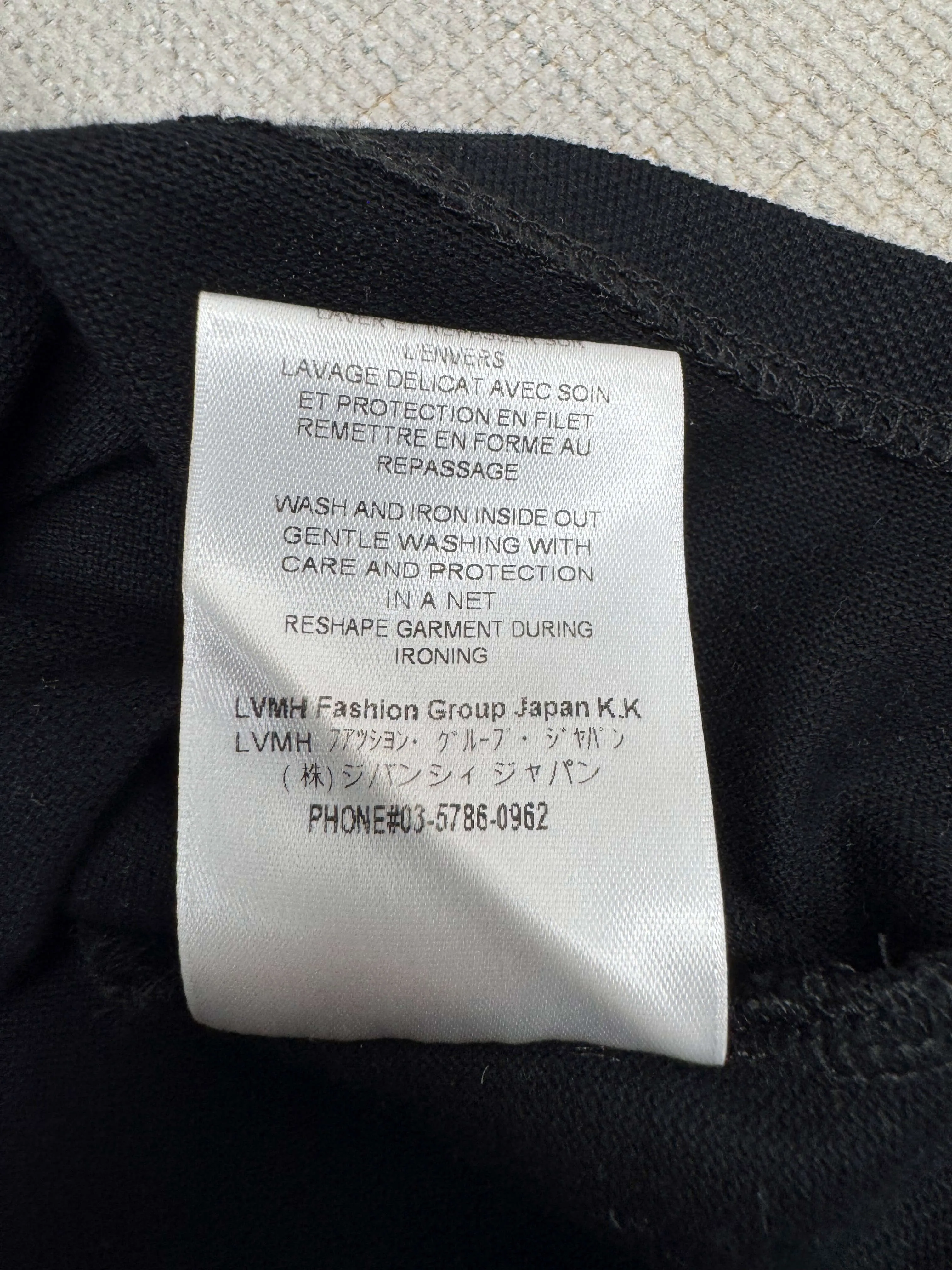 Givenchy Split Polo - Black