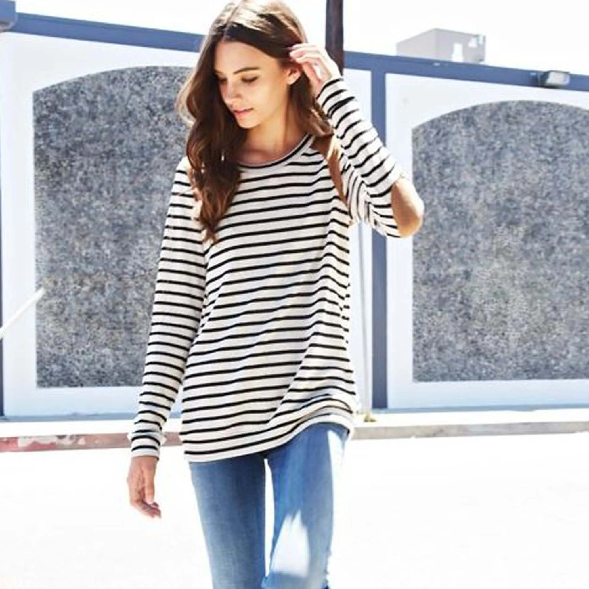 Glacier Stripe Tee