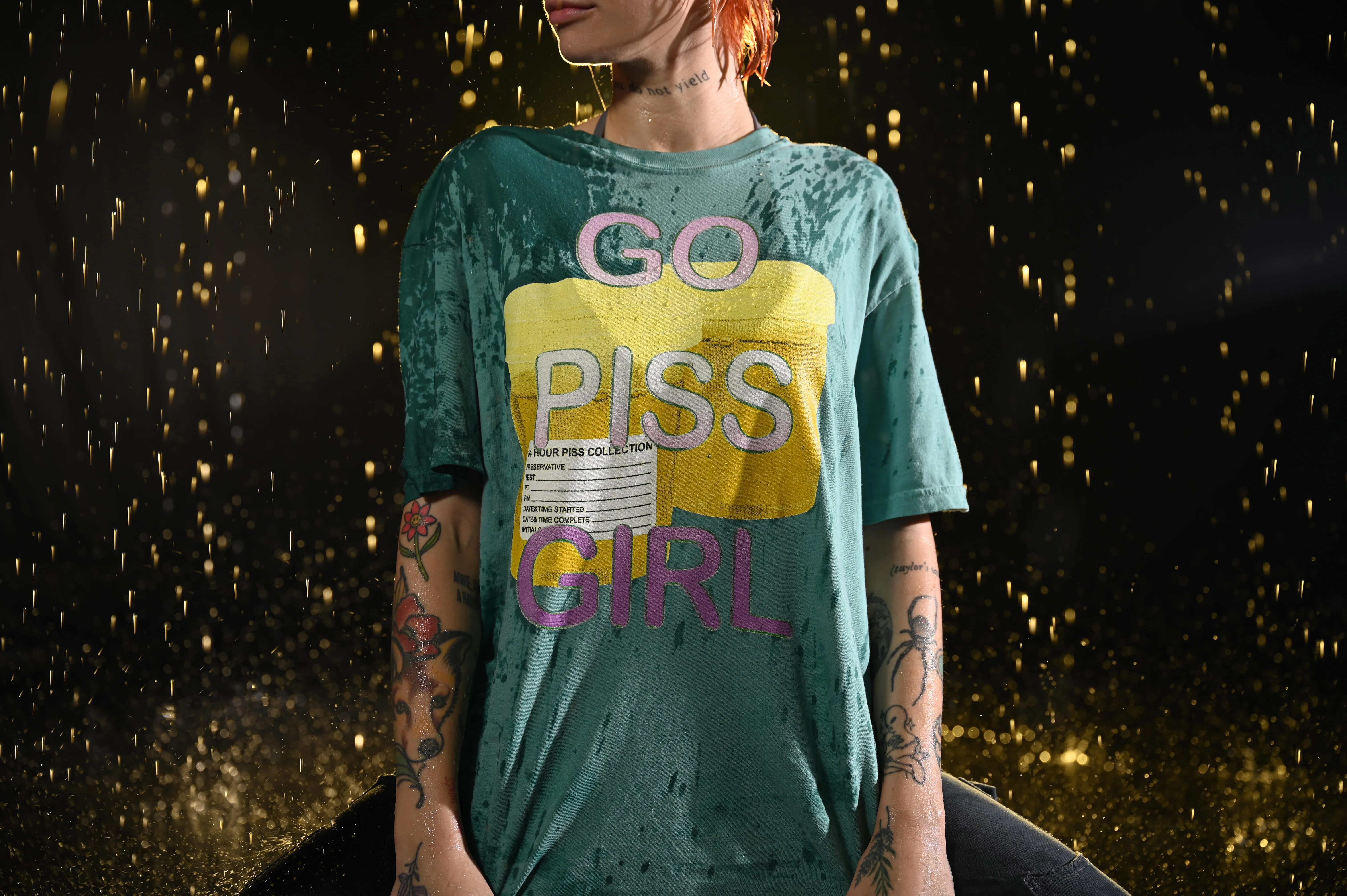 go piss girl