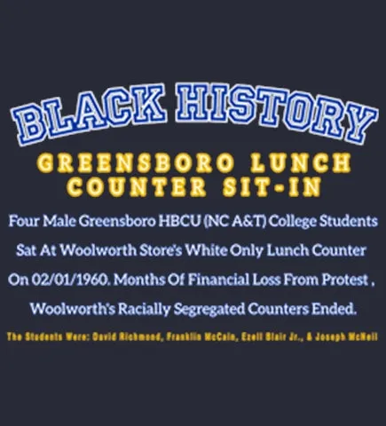 GREENSBORO LUNCH COUNTER SIT-IN