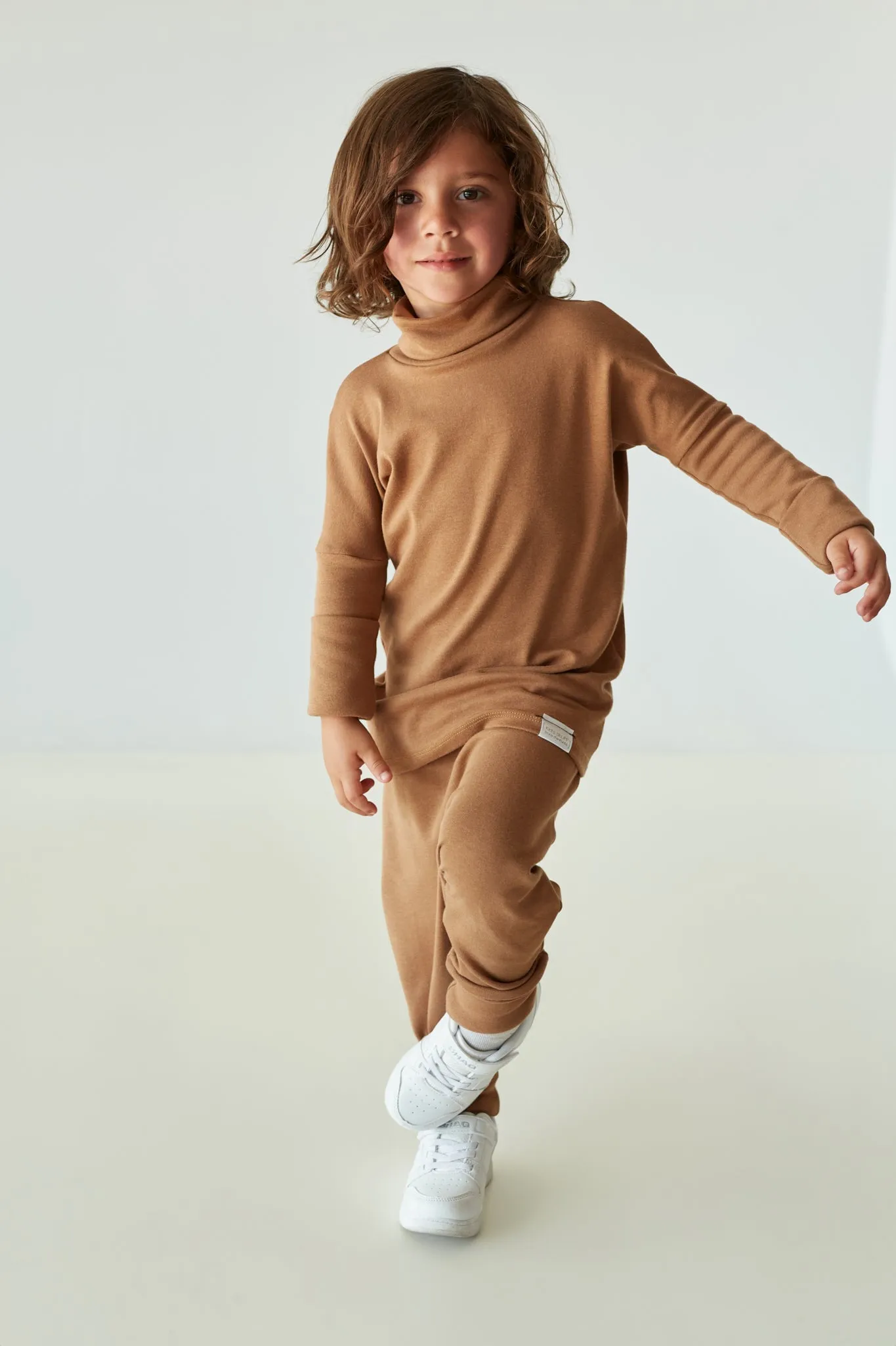 Grow With Me Turtleneck | Mocha Dream (6-18 months)