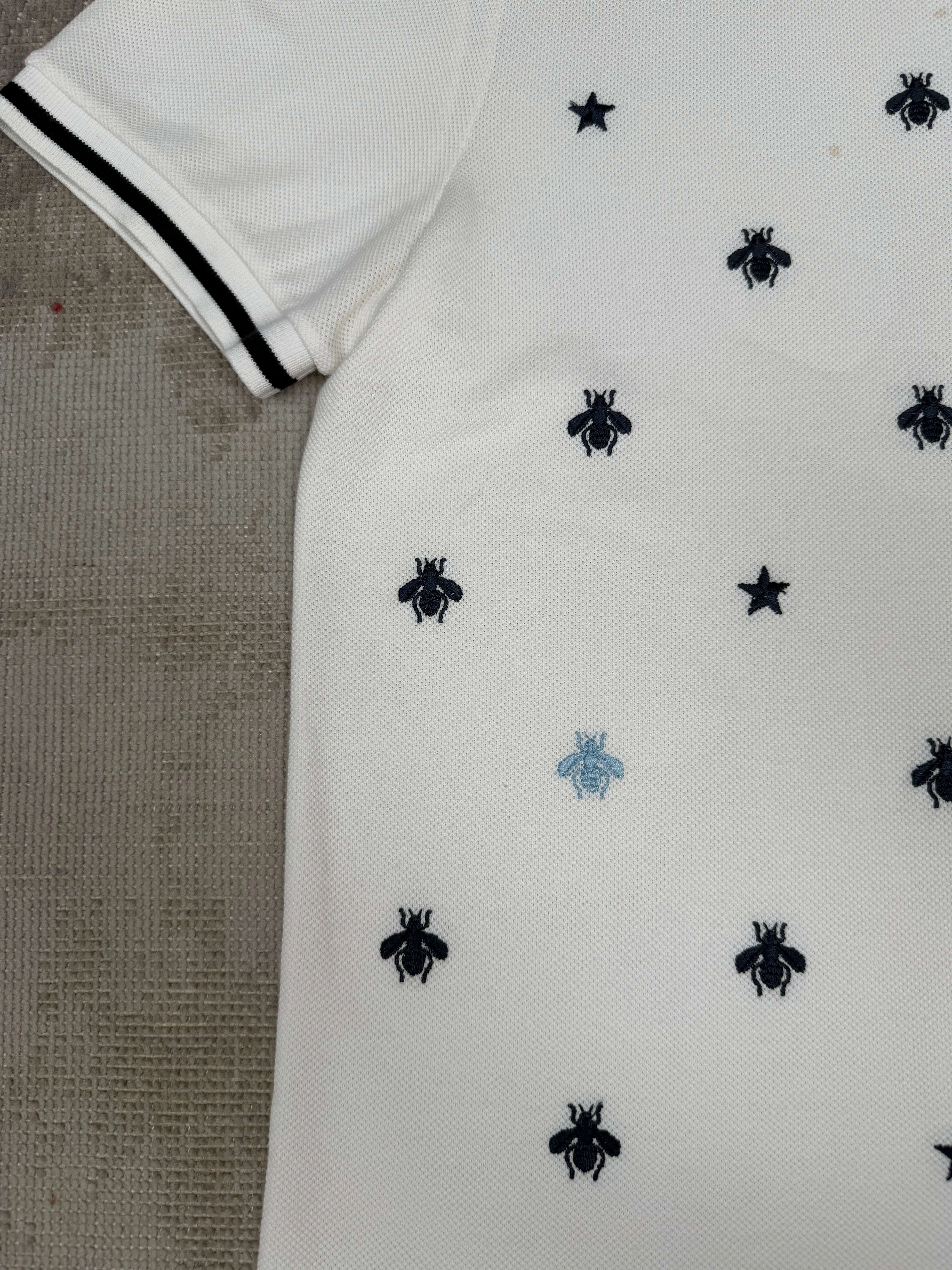 Gucci Bee Polo - White
