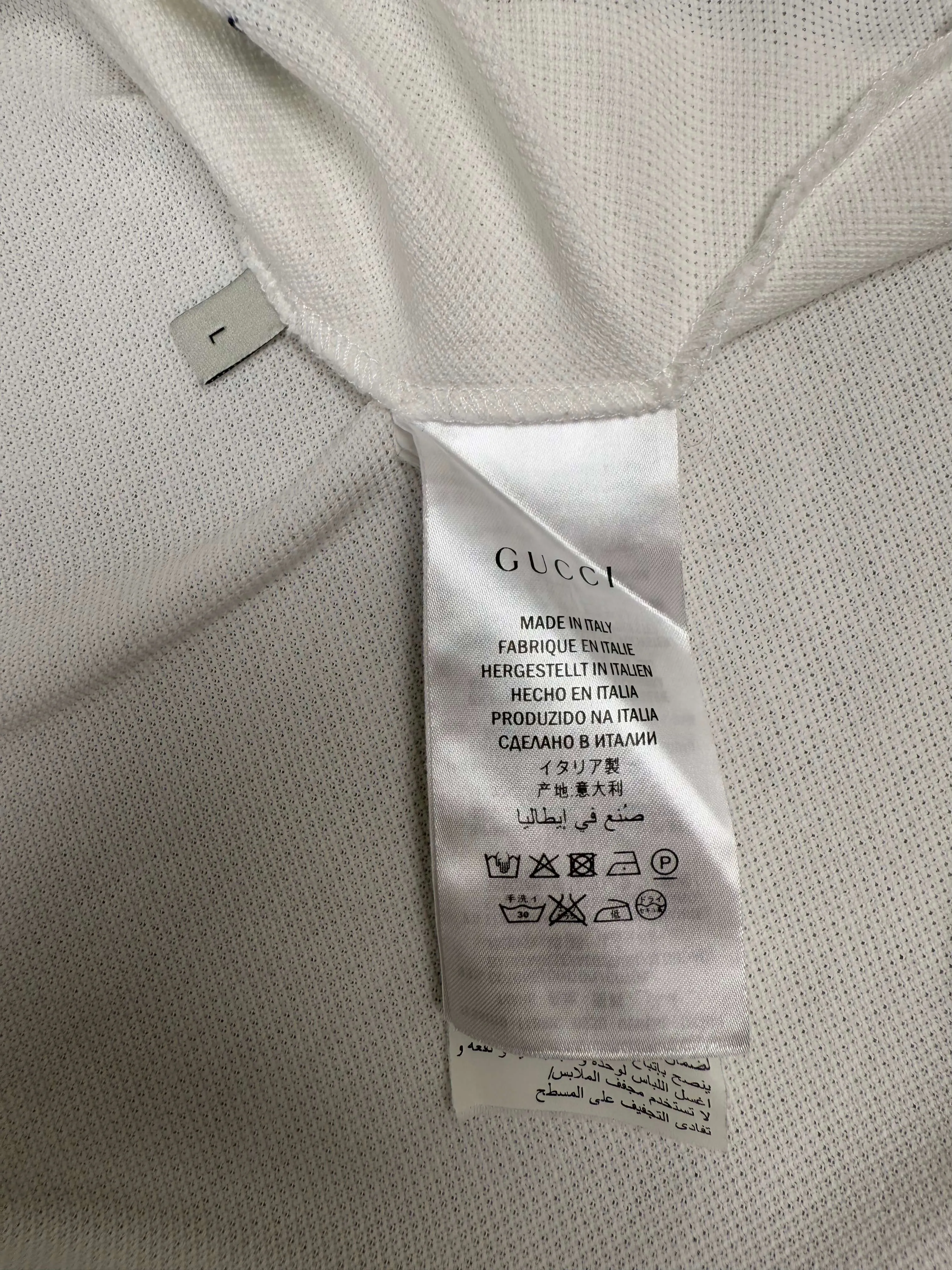 Gucci Bee Polo - White