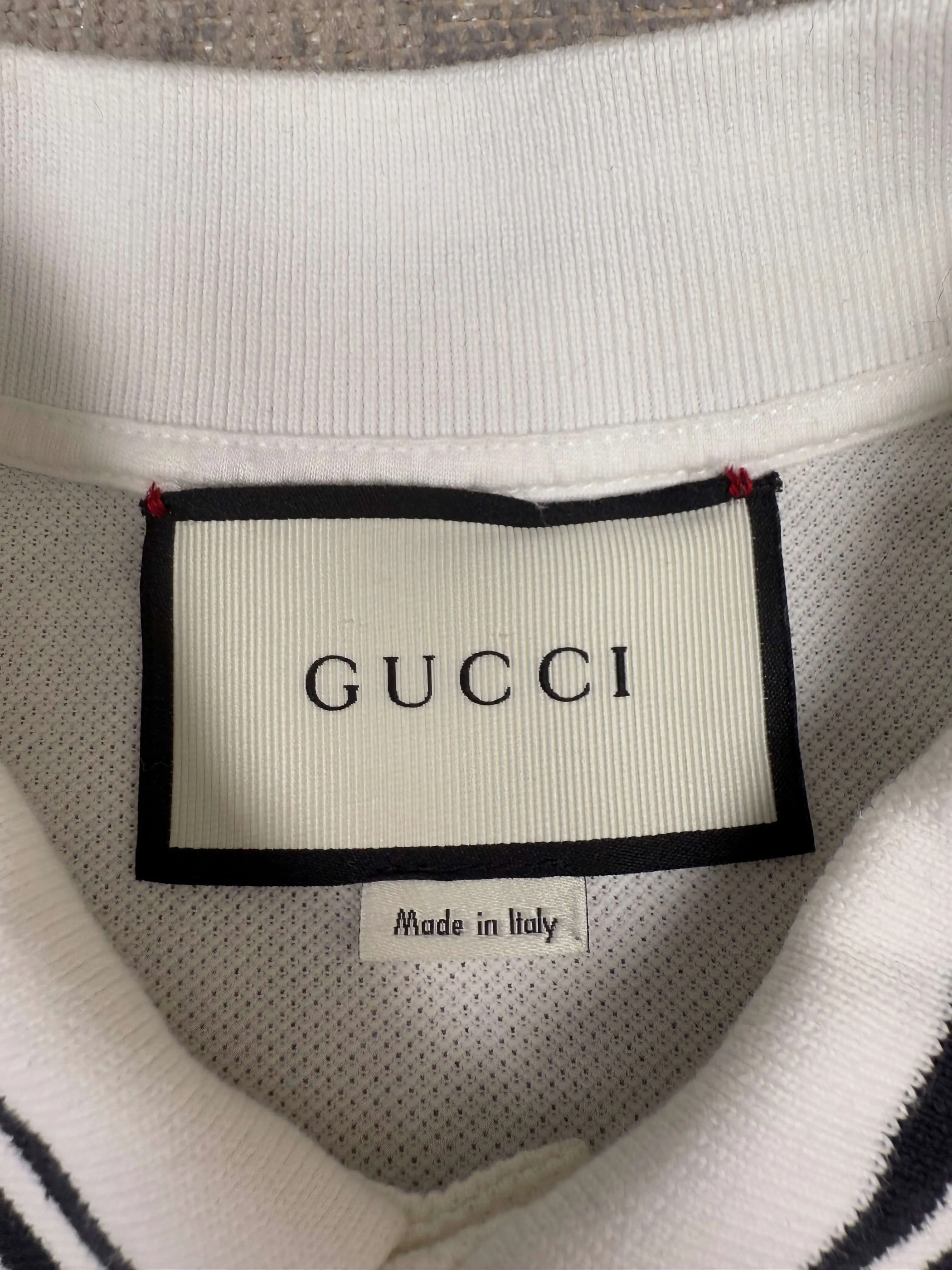 Gucci Bee Polo - White