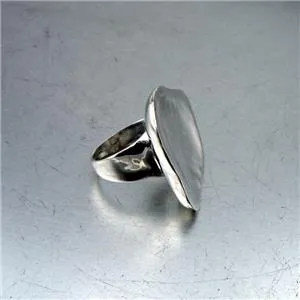 Hadar Designers Huge Handmade 925 Sterling Silver Ring size 6.5, 7 (I r159s) Y