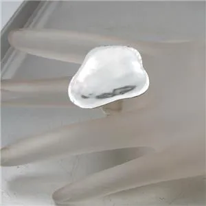 Hadar Designers Huge Handmade 925 Sterling Silver Ring size 6.5, 7 (I r159s) Y