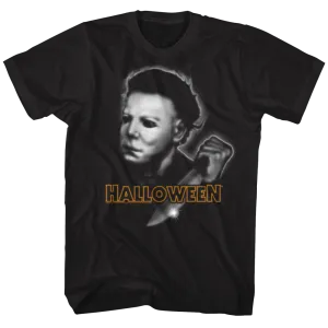 Halloween Airbrush Black Adult T-Shirt