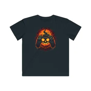 Halloween Controller Kids Fine Jersey Gaming Tee