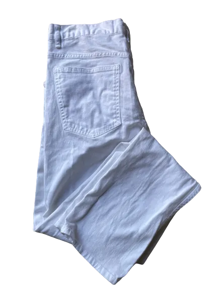 H&M White Slim Fit Jeans