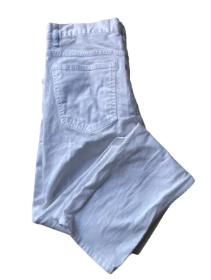 H&M White Slim Fit Jeans