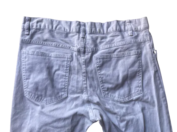 H&M White Slim Fit Jeans