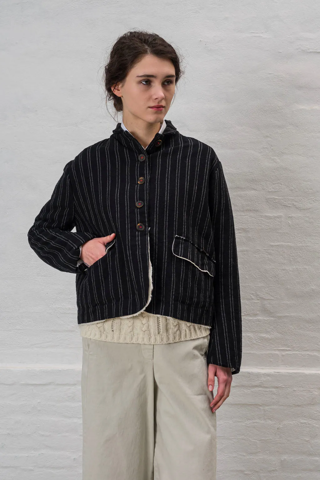 Hannoh Wessel Virgil Jacket in Sepia