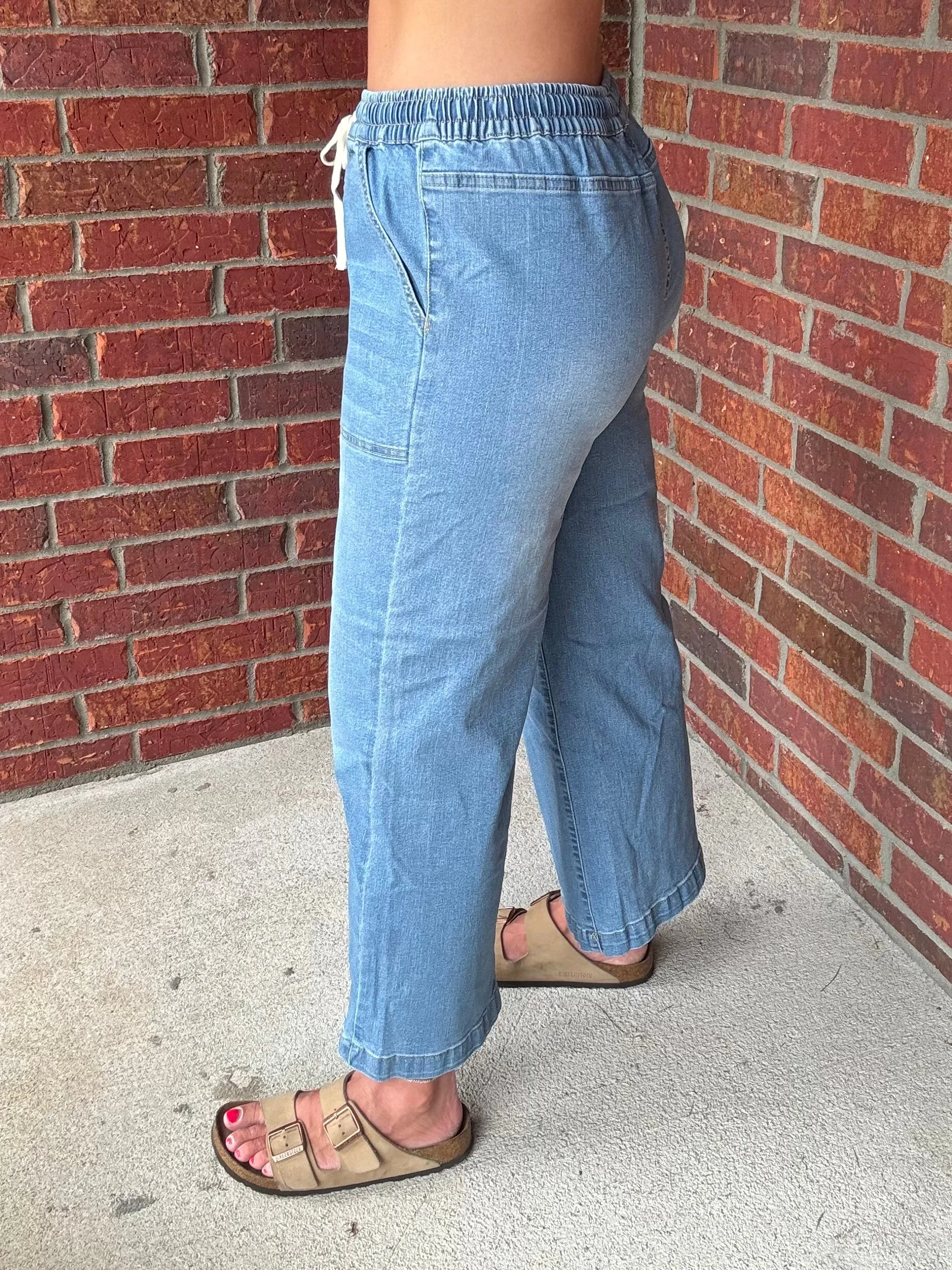 Haptics wide leg jeans