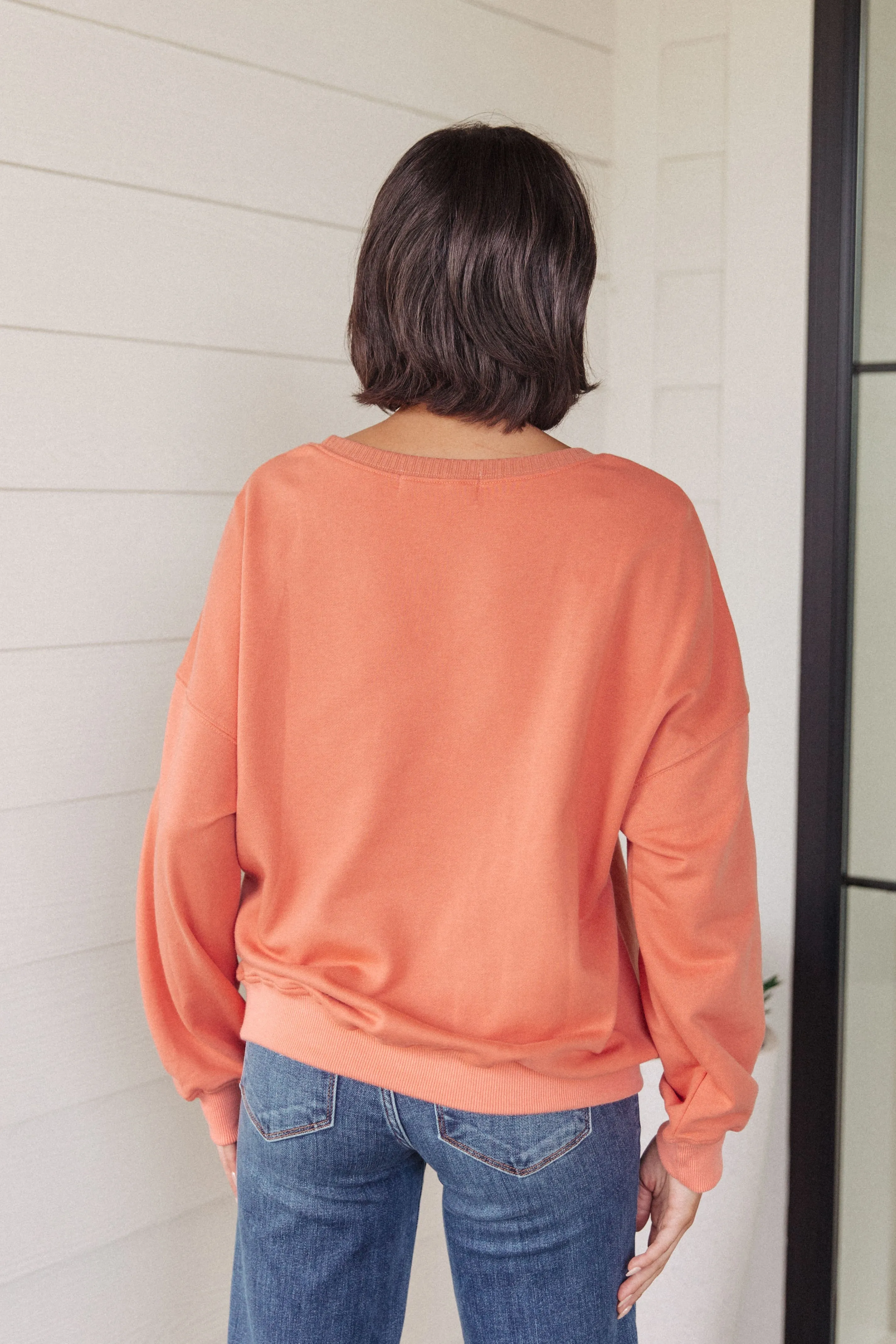 Hazel Blues® |  Layer Me Up Crewneck Pullover