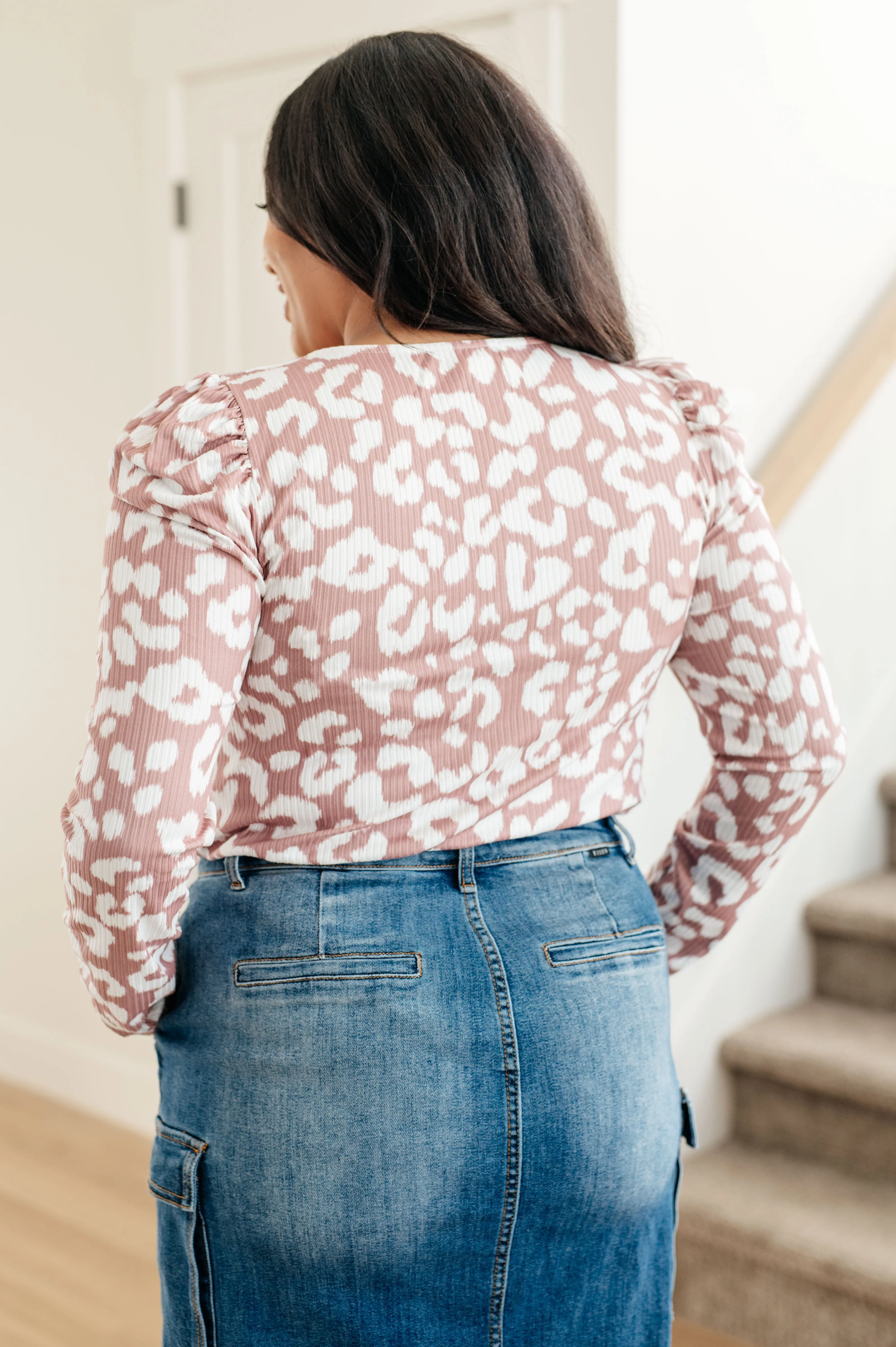 Hazel Blues® |  Wild Weekend Animal Print Top