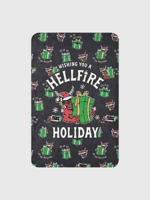 Hellfire Club Hellfire Holiday Sherpa Blanket