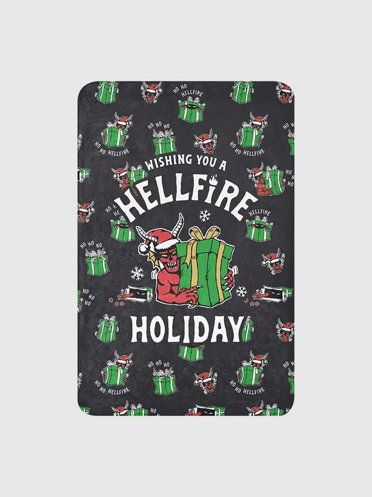 Hellfire Club Hellfire Holiday Sherpa Blanket