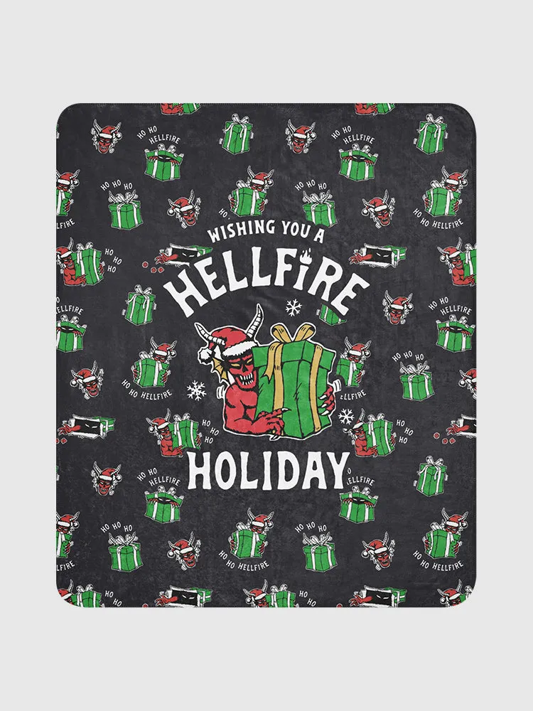 Hellfire Club Hellfire Holiday Sherpa Blanket