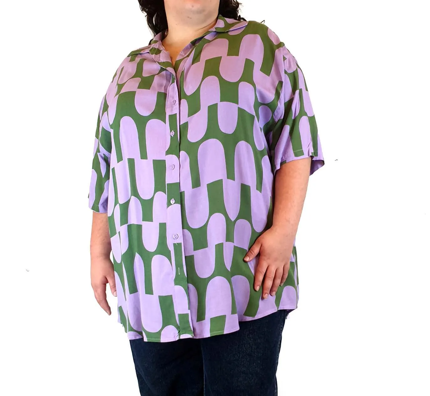 Henry Oscar   Orange Sherbert  freddie shirt size L/XL