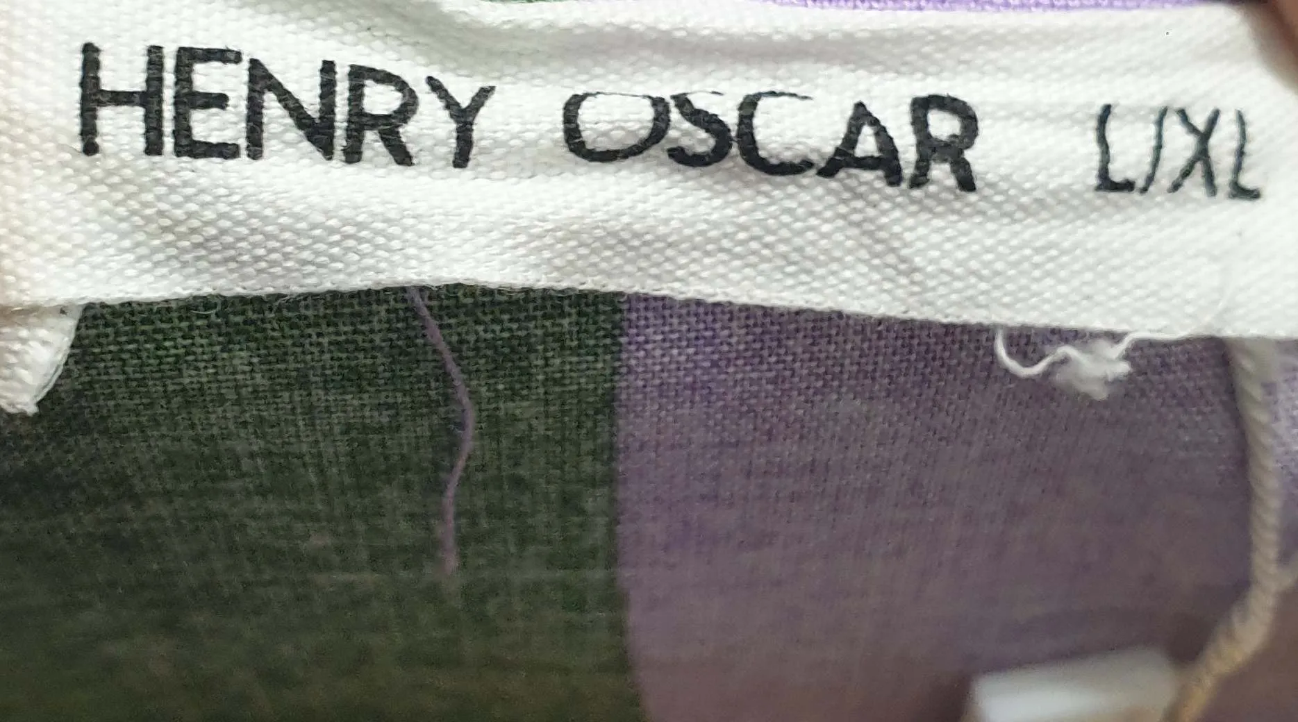 Henry Oscar   Orange Sherbert  freddie shirt size L/XL