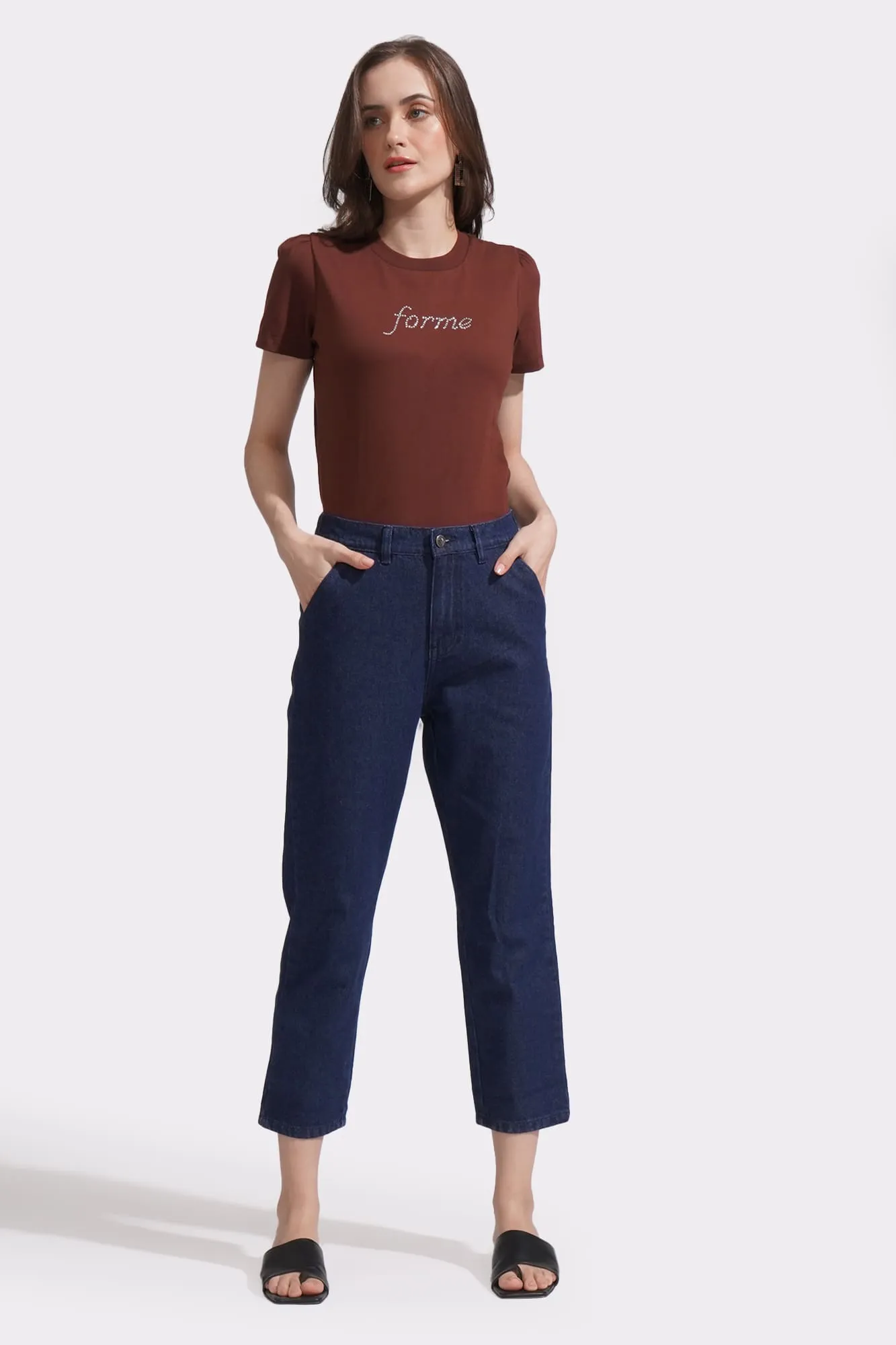 High Waist Cozy Jeans