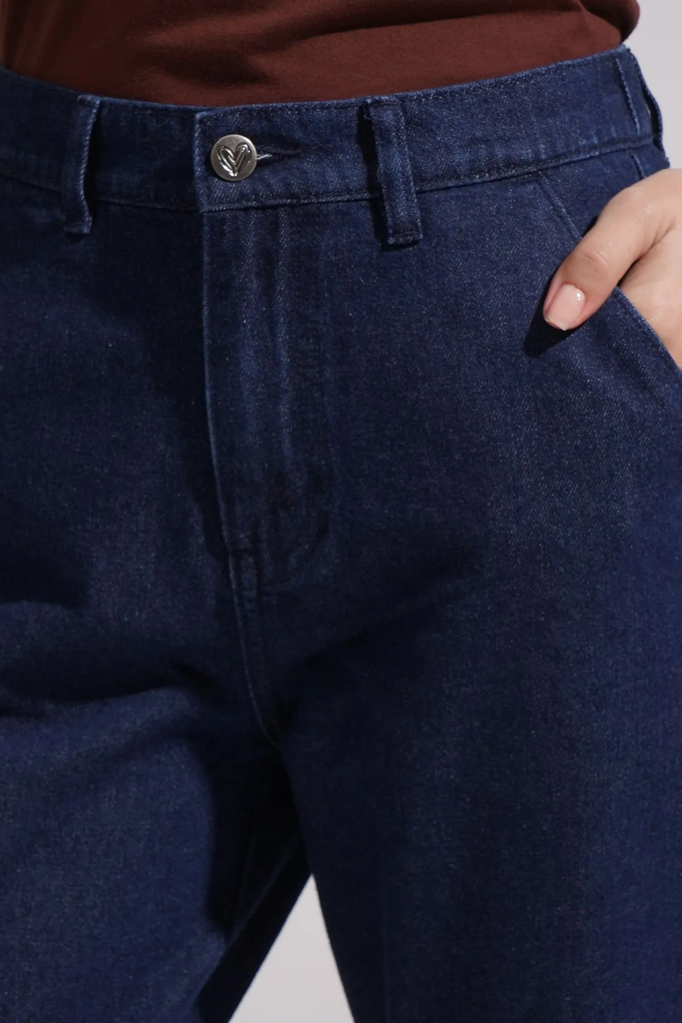High Waist Cozy Jeans