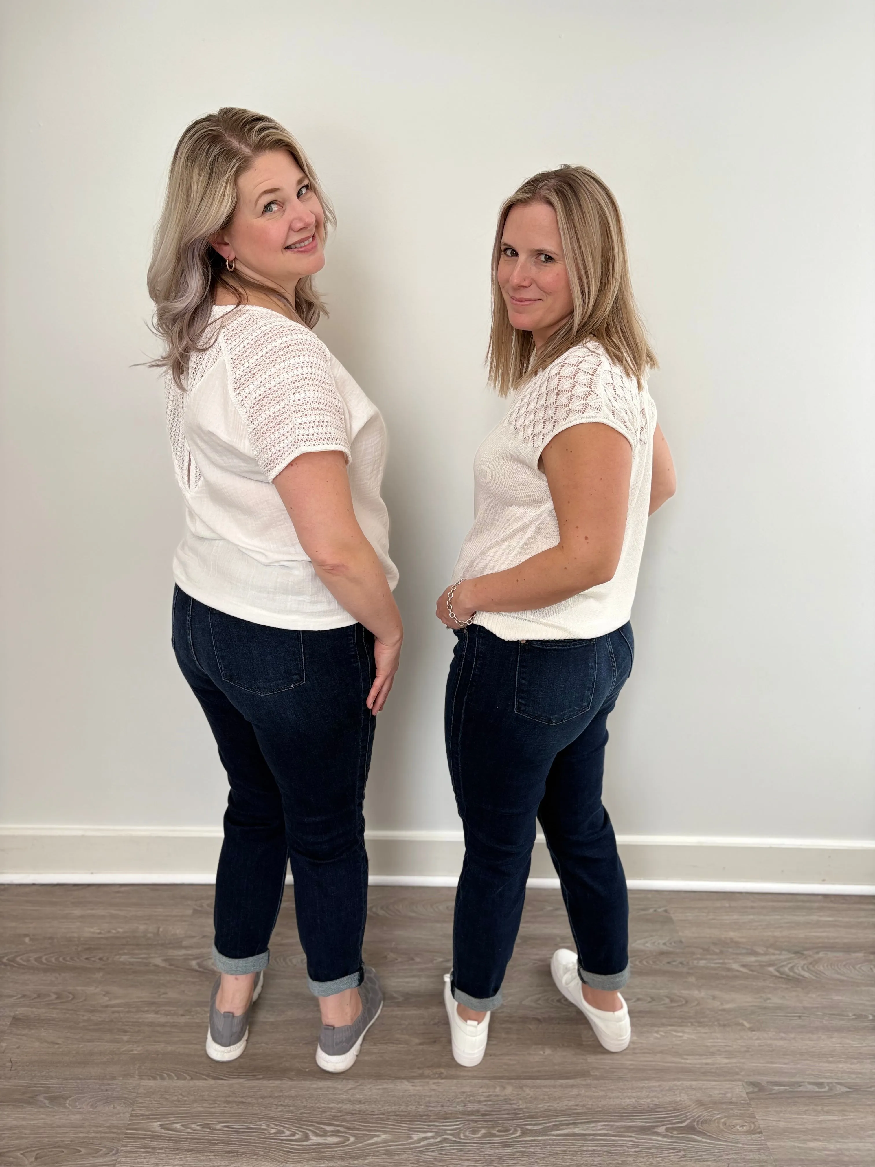 High Waist Dark  Boyfriend Jean
