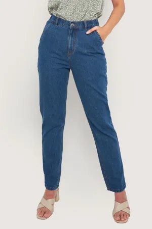 High Waist Slim Cozy Jeans