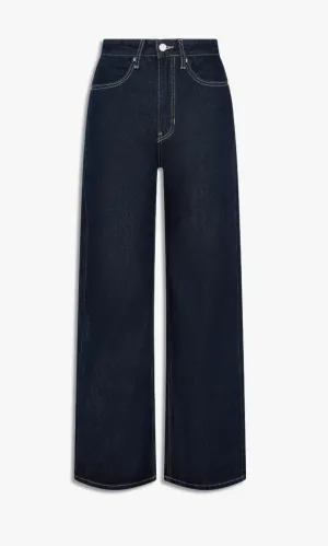 High Waisted Straight Leg Skater Jeans
