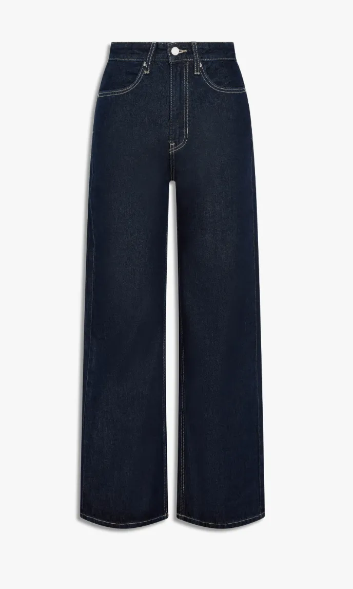 High Waisted Straight Leg Skater Jeans
