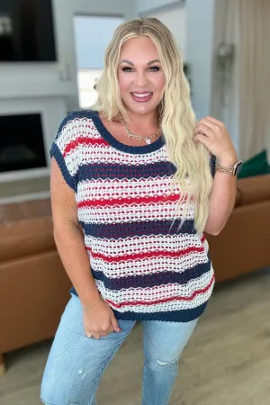 Home of the Brave Dolman Sleeve Summer Sweater