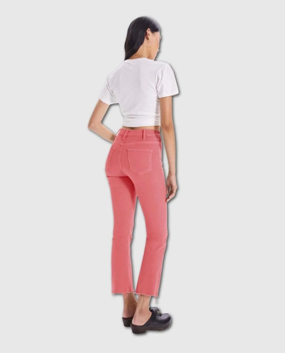 Hustler Ankle Fray Rose of Sharon