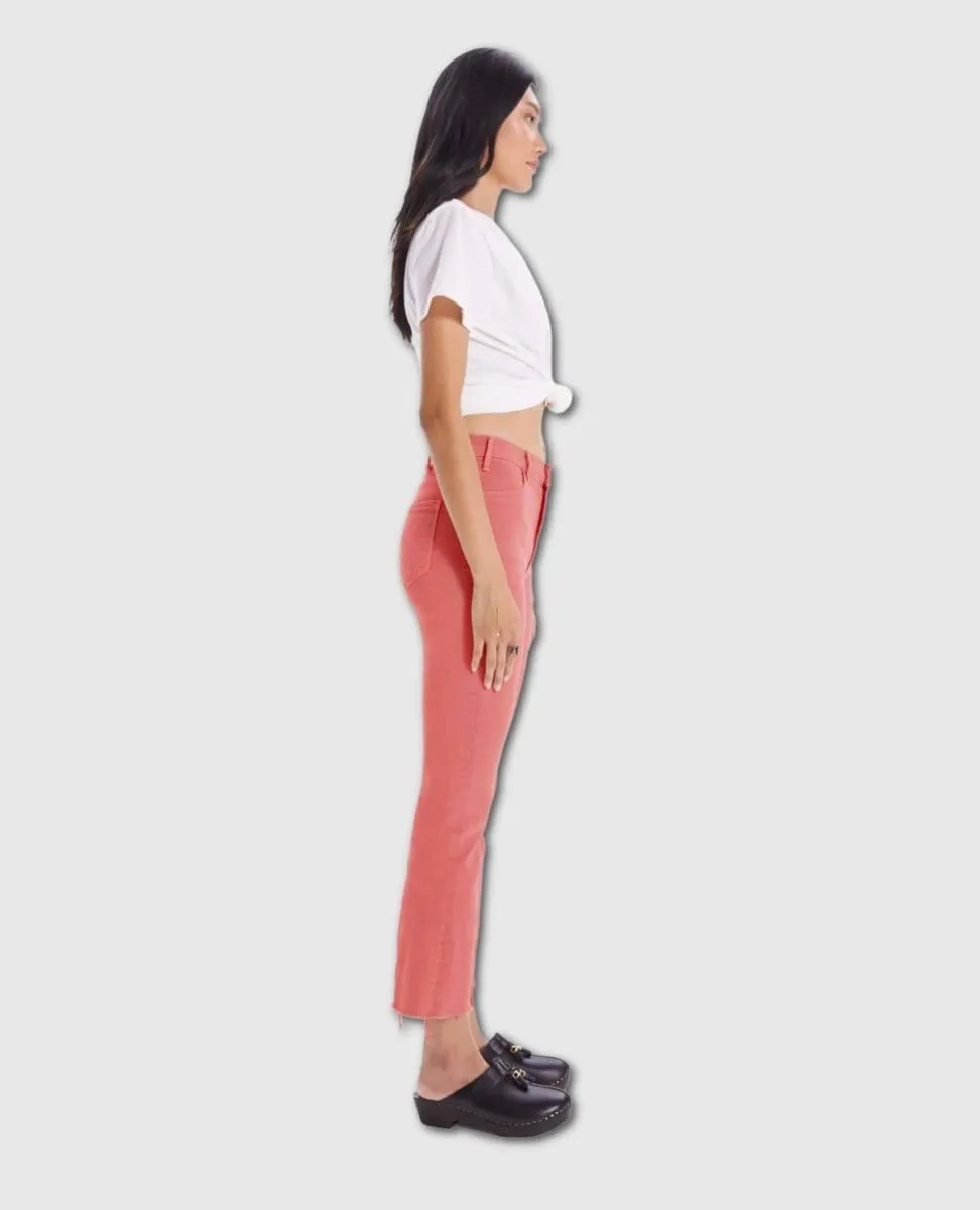 Hustler Ankle Fray Rose of Sharon