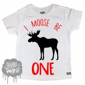 I Moose Be Birthday Kid's Tee