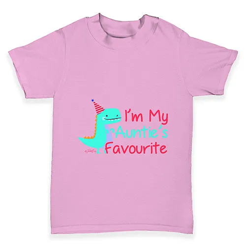 I'm My Auntie's Favourite Baby Toddler T-Shirt