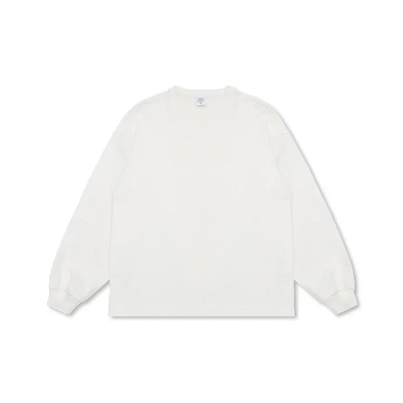 INFLATION Basic Cotton Long Sleeve T-shirts