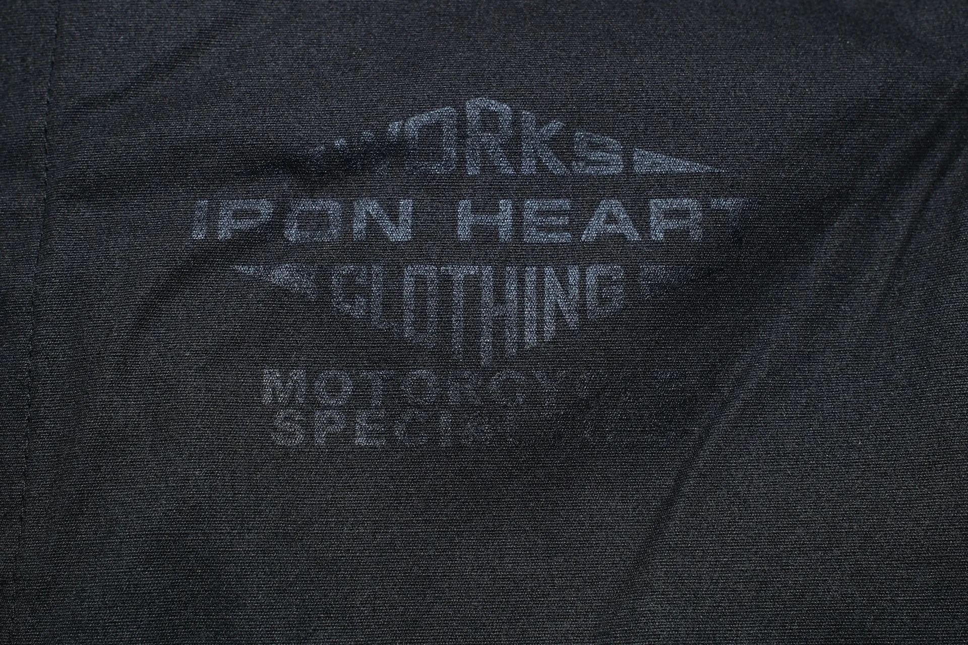 Iron Heart 7oz Rubber Wax Coated Weather Cloth Windbreaker (Black)