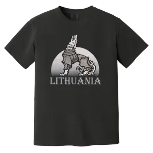 Iron Wolf Lithuania - Men/Women Unisex Soft-Washed Comfort Cotton Short Sleeve T-Shirt