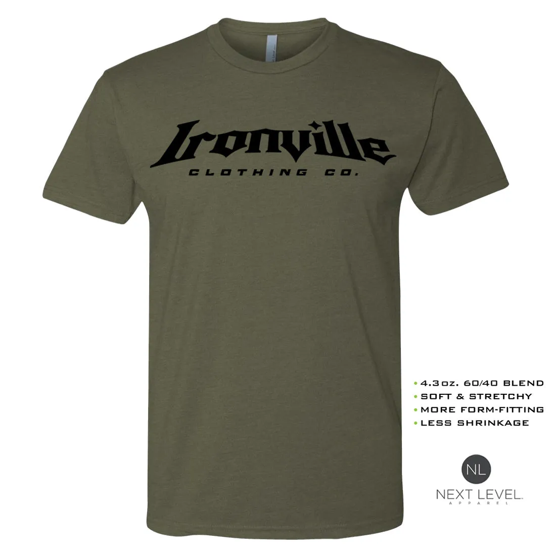 Ironville HEAVY THINGS Soft-Blend Gym T-shirt