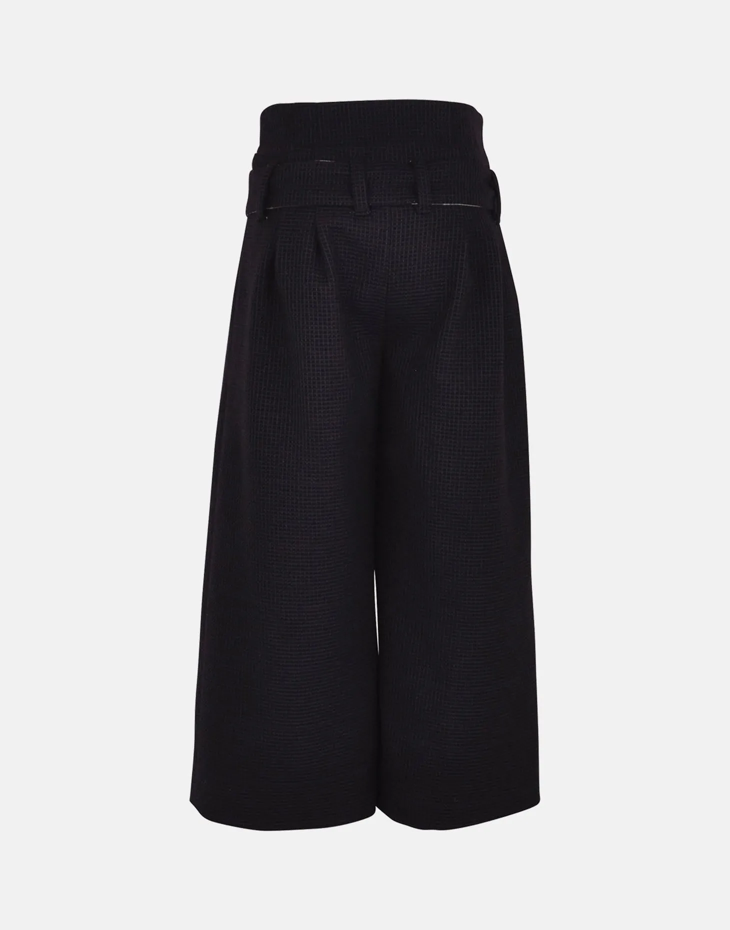 Jane : Plum textured culottes