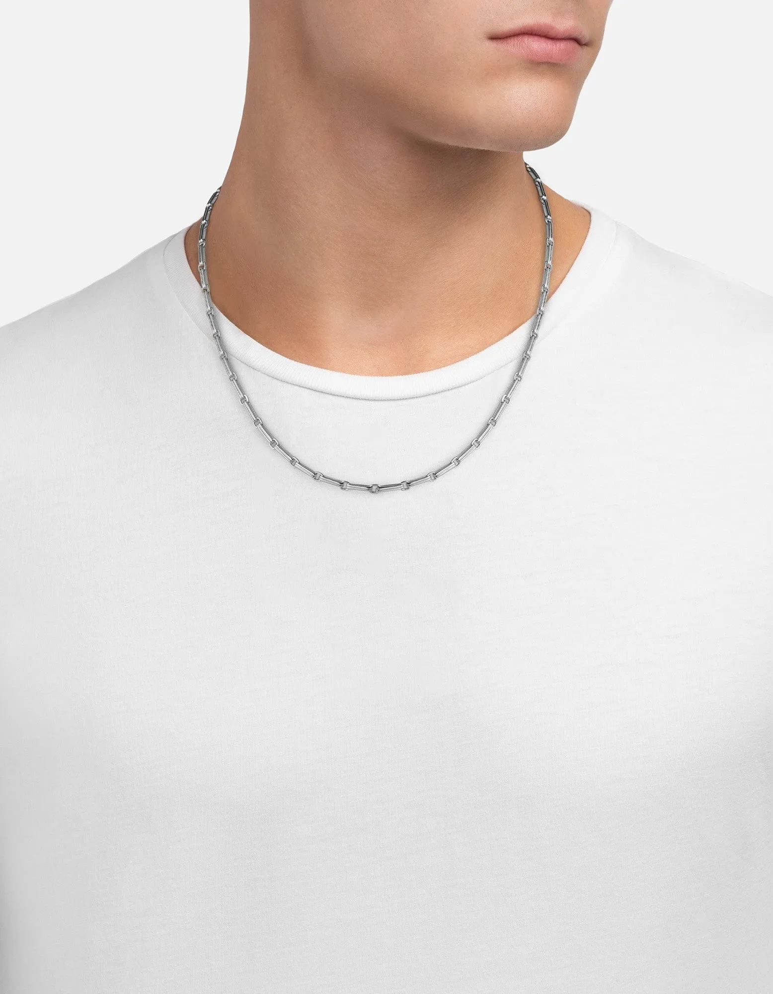 Jax Necklace, Sterling Silver