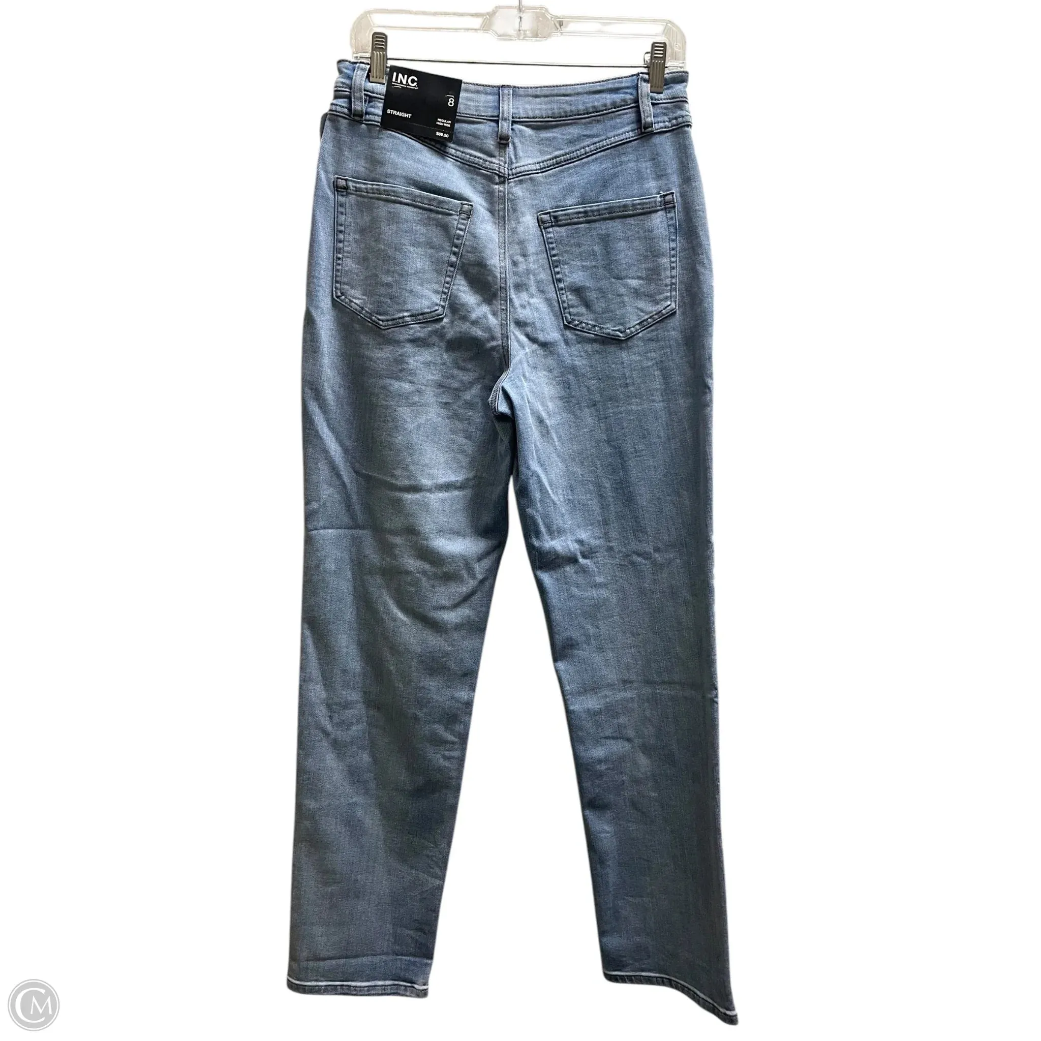 Jeans Straight By Inc In Blue, Size: 8