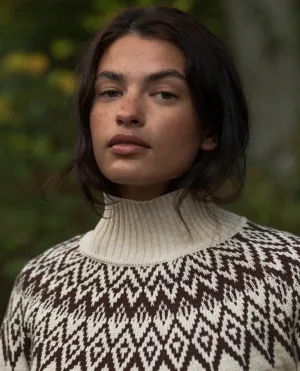 Jillian Organic Cotton Jumper in Ecru