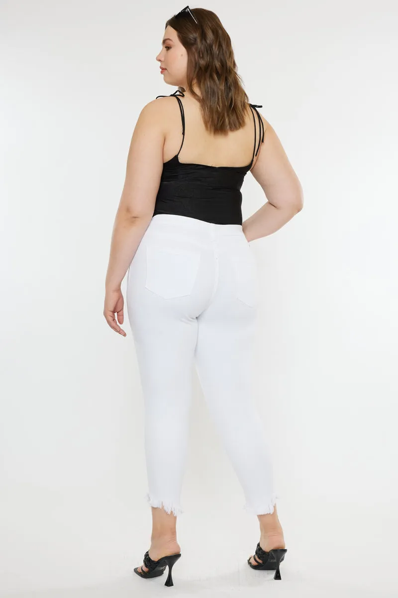 Jordana High Rise Ankle Skinny (Plus Size)