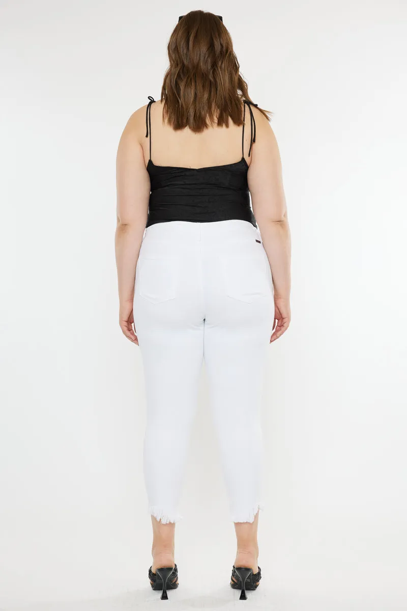 Jordana High Rise Ankle Skinny (Plus Size)