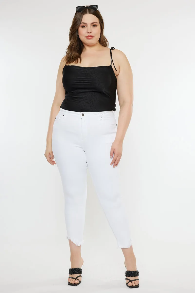 Jordana High Rise Ankle Skinny (Plus Size)